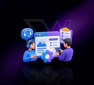 پشتیبانی وب سایت وال ویرا
