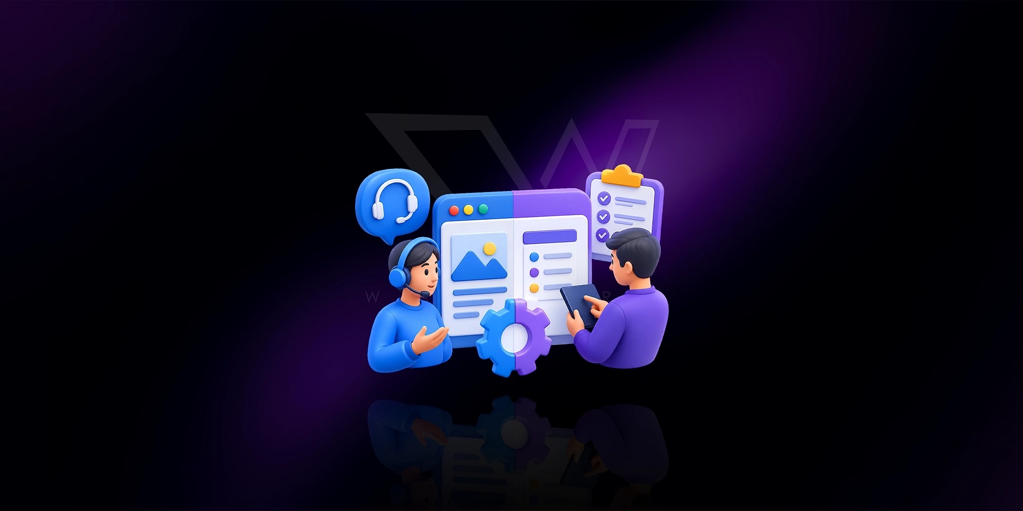 پشتیبانی وب سایت وال ویرا
